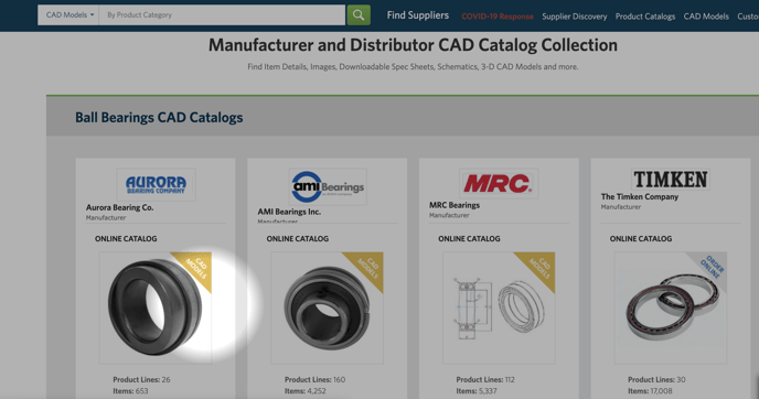 HC - CAD catalogs