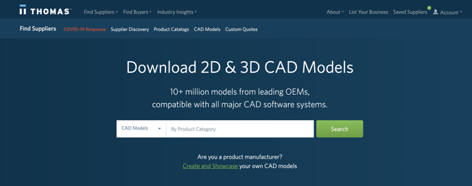 HC - Cad Models search platform